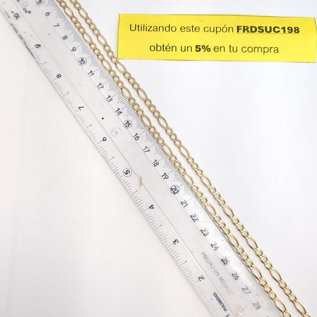 CADENA ORO 10 K 13.3 GRMS (SEMINUEVO)