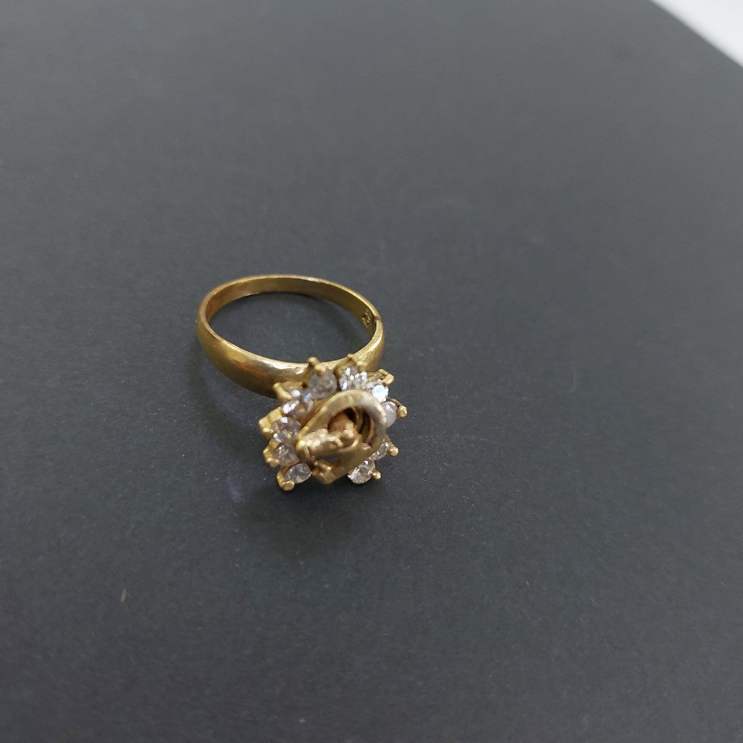ANILLO ORO 10 K 3.8 GRMS (SEMINUEVO)