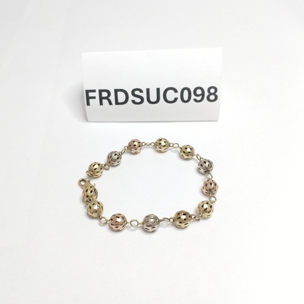 PULSERA ORO, ORO COMBINADO 14 K 7 GRMS (SEMINUEVO)