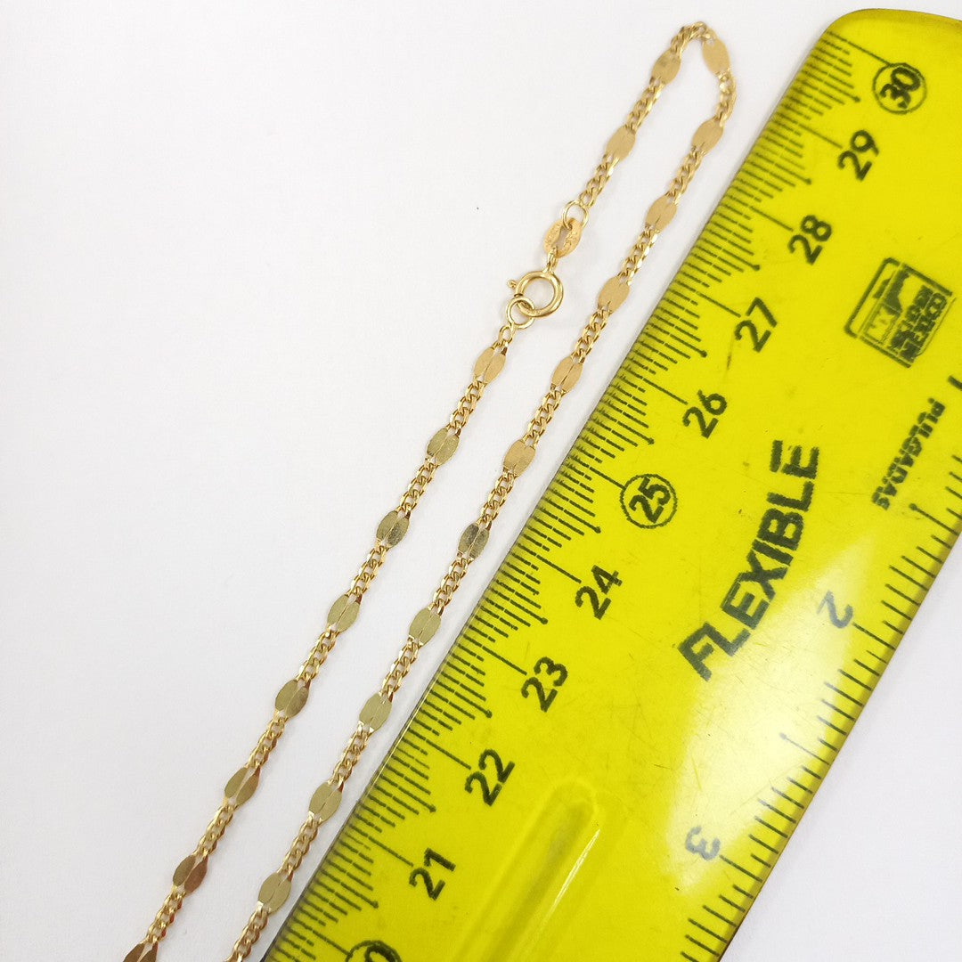 CADENA ORO 14 K 3.8 GRMS (SEMINUEVO)