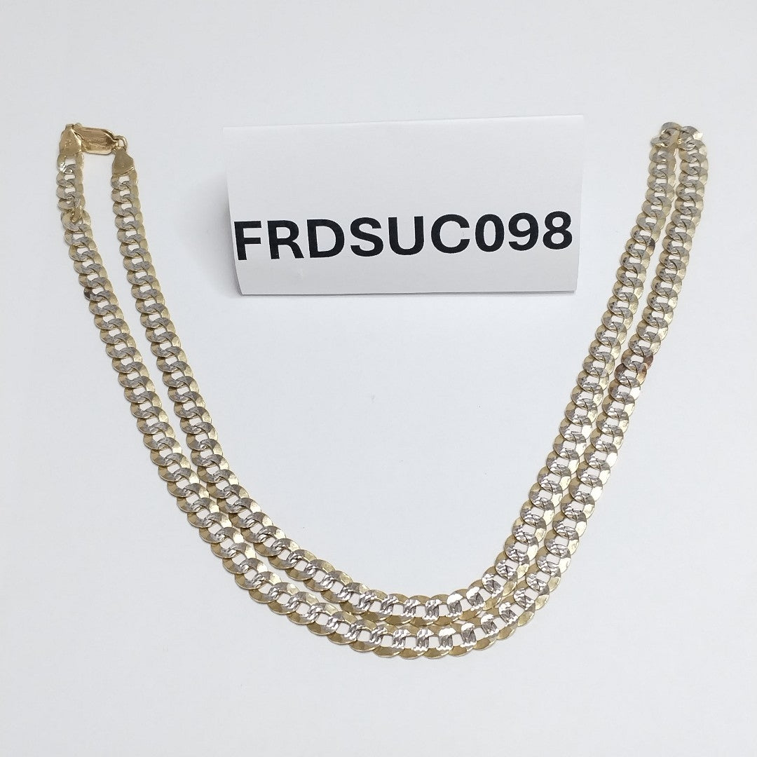 CADENA ORO, RODIADO 14 K 22.6 GRMS (SEMINUEVO)