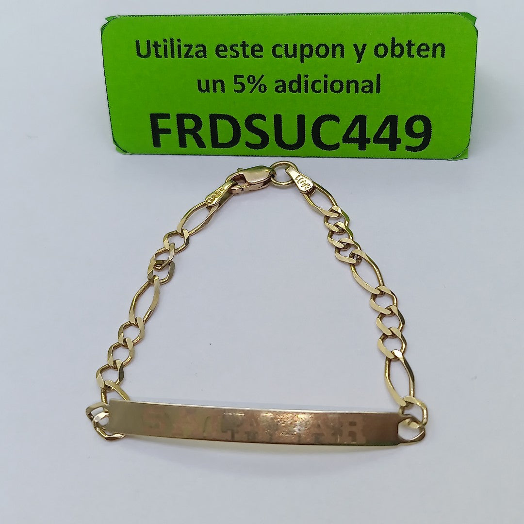 ESCLAVA ORO 10 K 2.8 GRMS (SEMINUEVO)