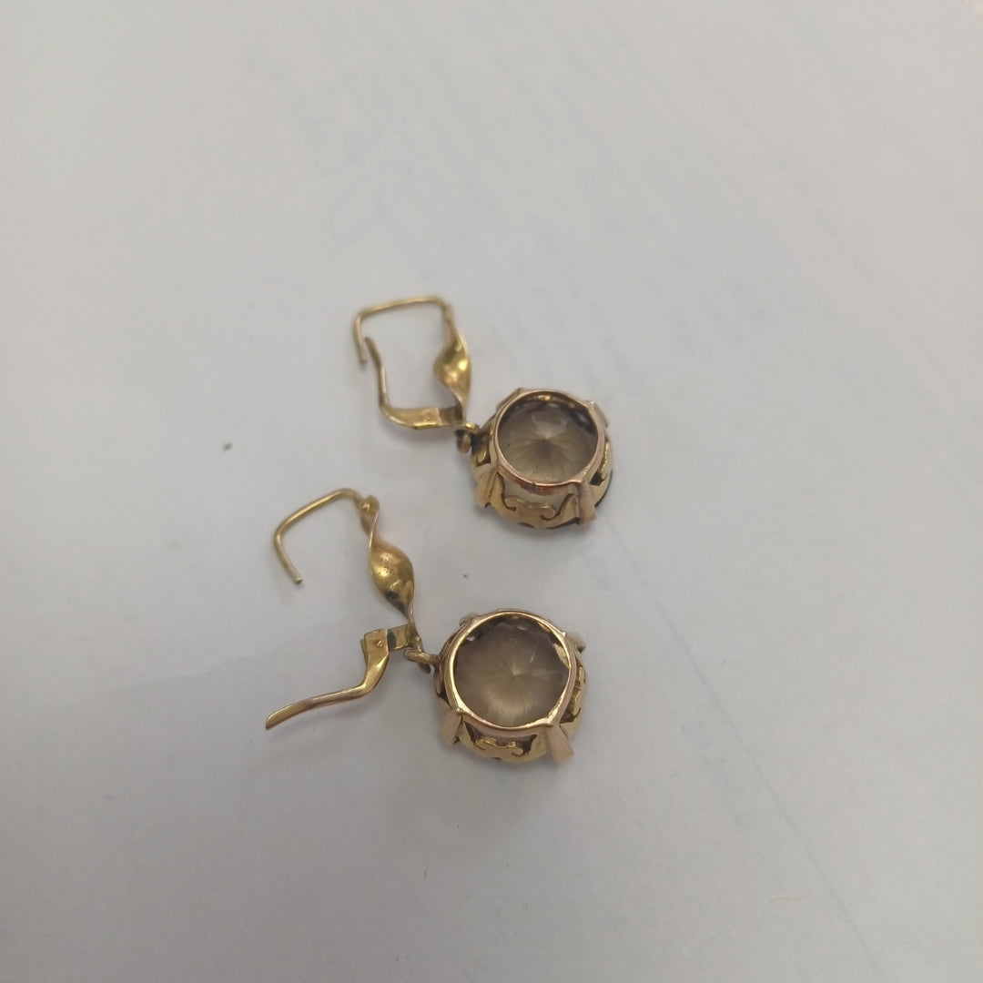 ARETES PAR ORO 8 K 7,10 GRMS (SEMINUEVO)
