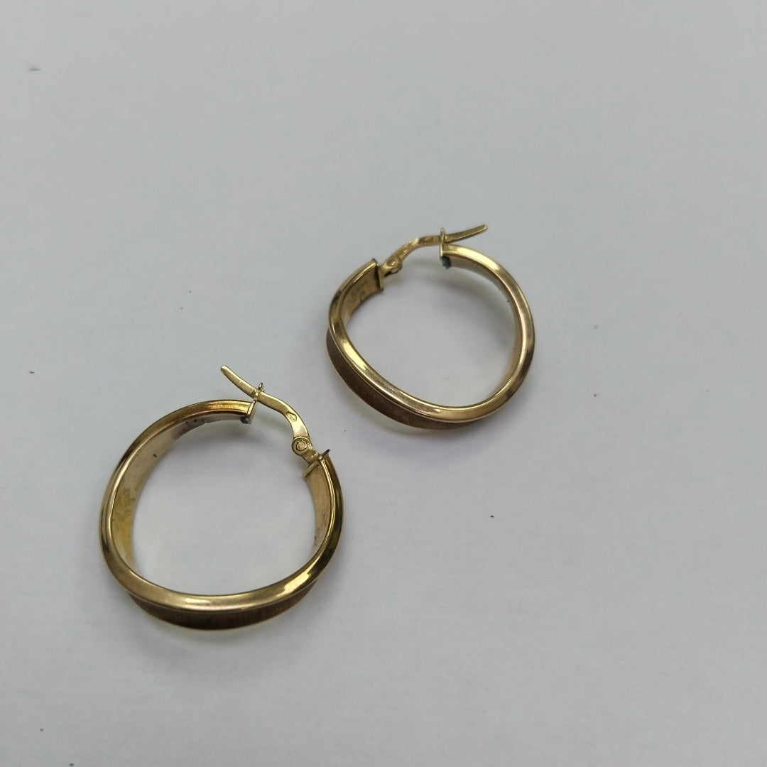 ARRACADAS PAR ORO 10 K 1.8 GRMS (SEMINUEVO)