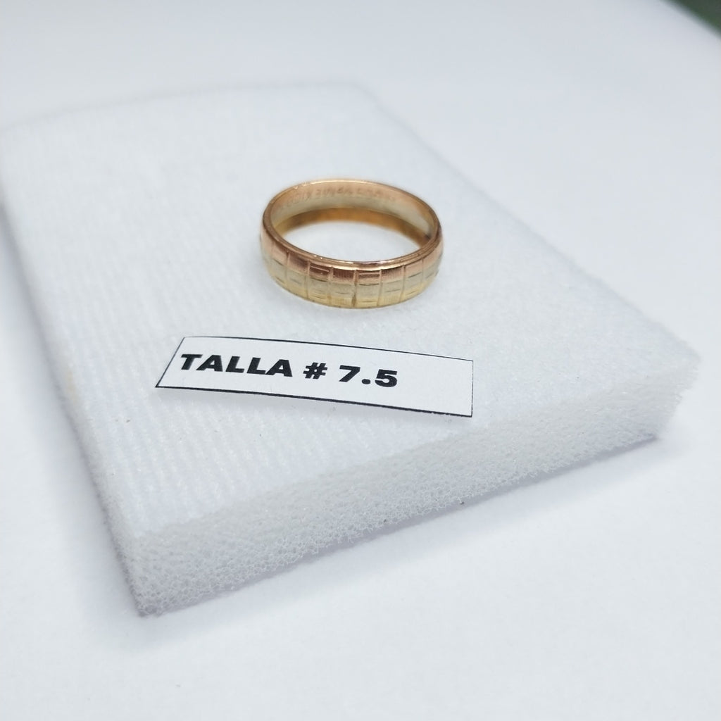 ARGOLLA ORO 14 K 2.7 GRMS (SEMINUEVO)