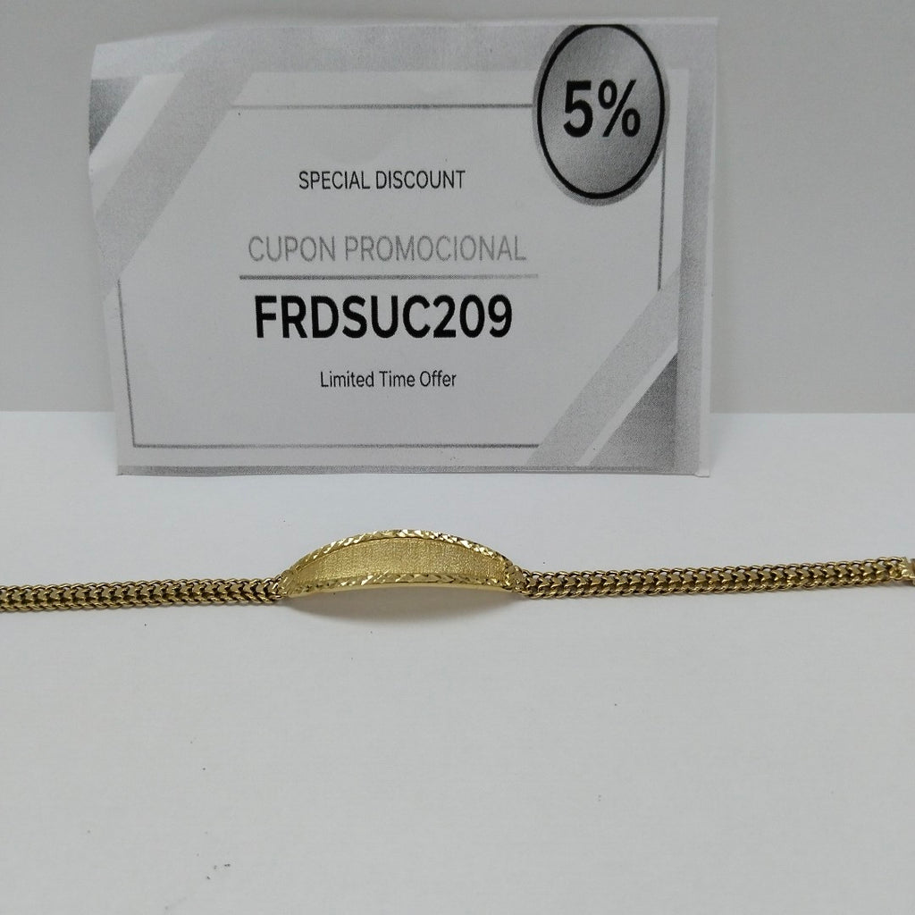 ESCLAVA ORO 10 K 9,20 GRMS (SEMINUEVO)