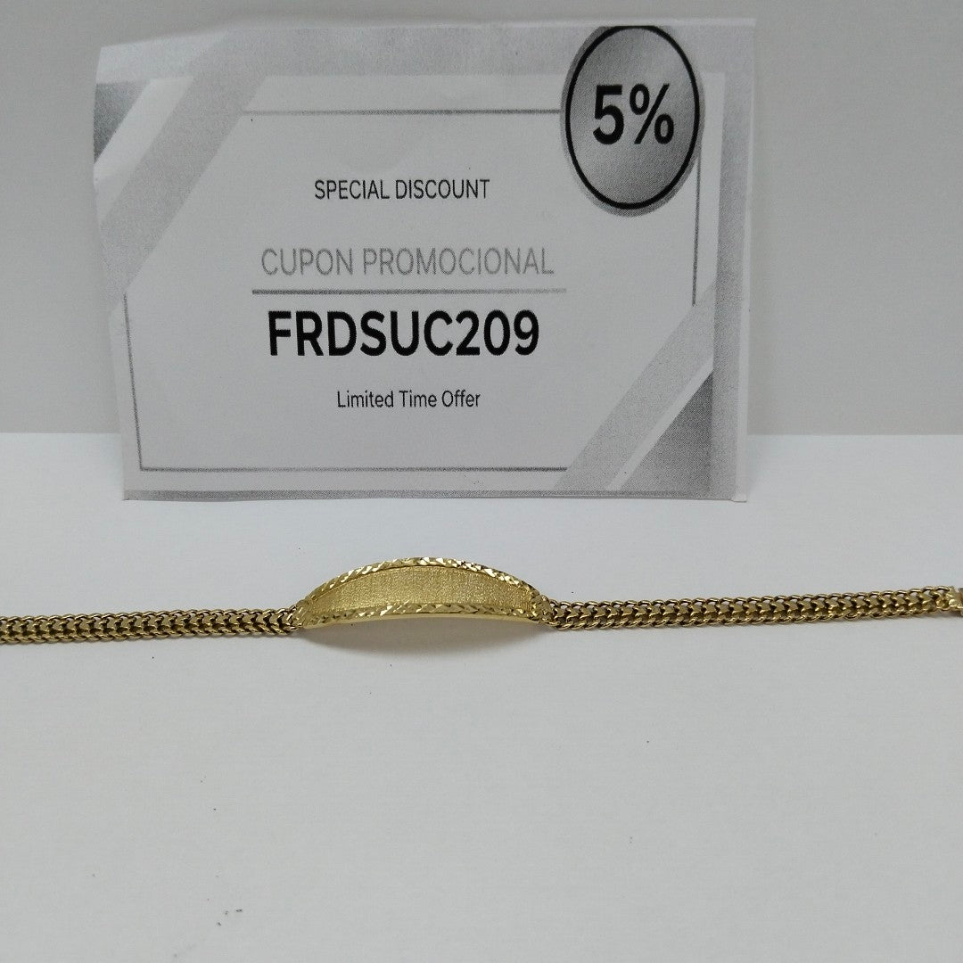 ESCLAVA ORO 10 K 9,20 GRMS (SEMINUEVO)