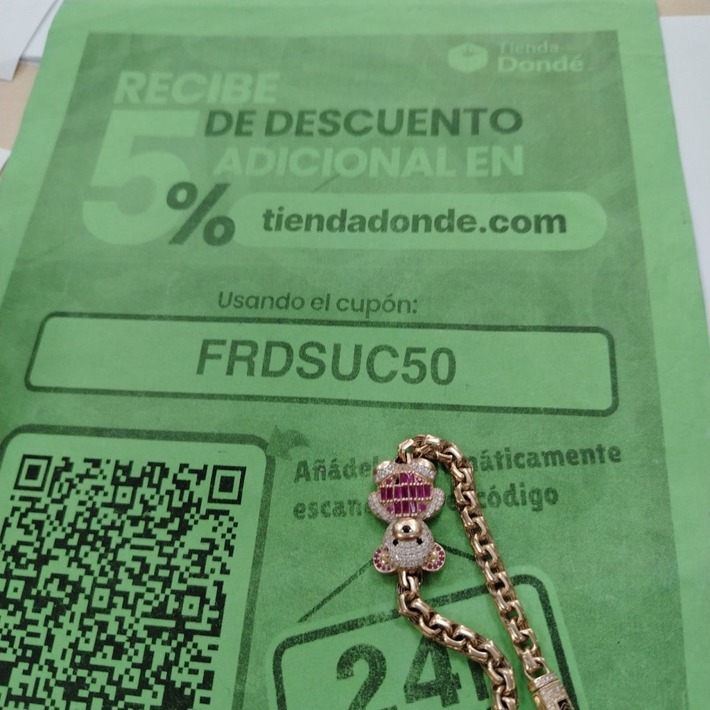 PULSERA ORO 14 K 17.4 GRMS (SEMINUEVO)