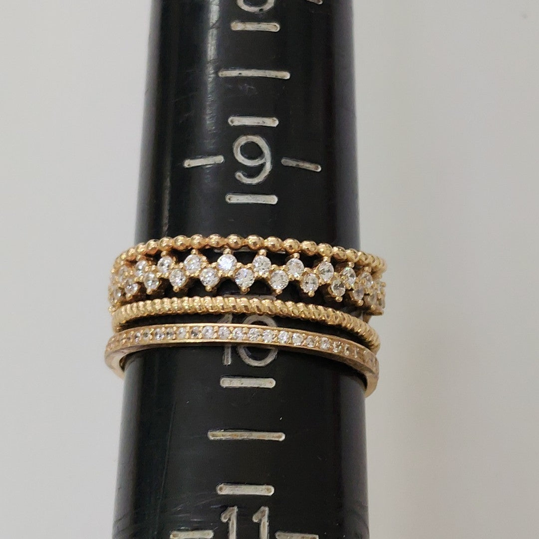 ANILLITO ORO, ORO COMBINADO 10 K 4.1 GRMS (SEMINUEVO)