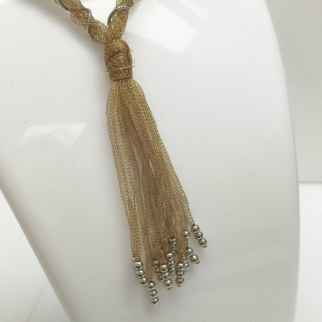COLLAR ORO COMBINADO 10 K 15,30 GRMS (SEMINUEVO)
