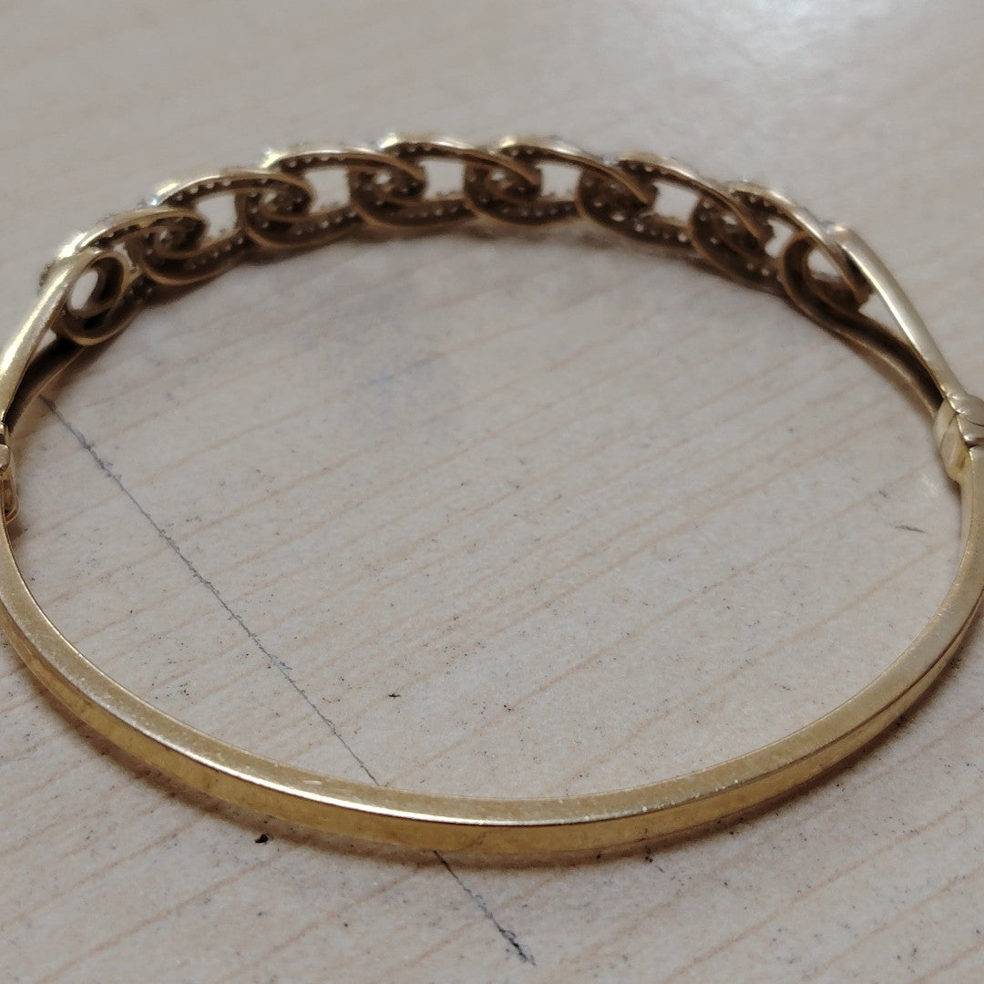 BRAZALETE ORO 14 K 8 GRMS (SEMINUEVO)