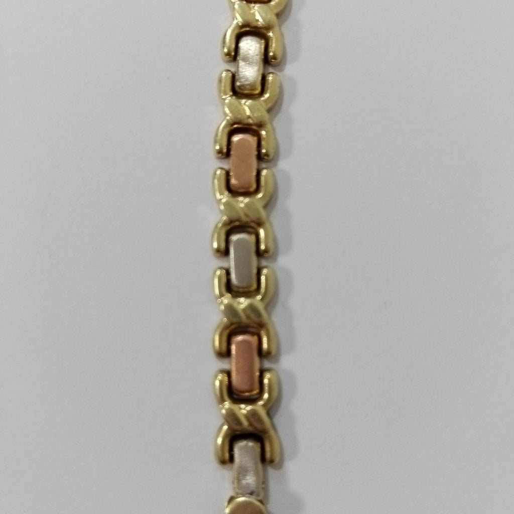PULSERA ORO, ORO COMBINADO 10 K 6 GRMS (SEMINUEVO)