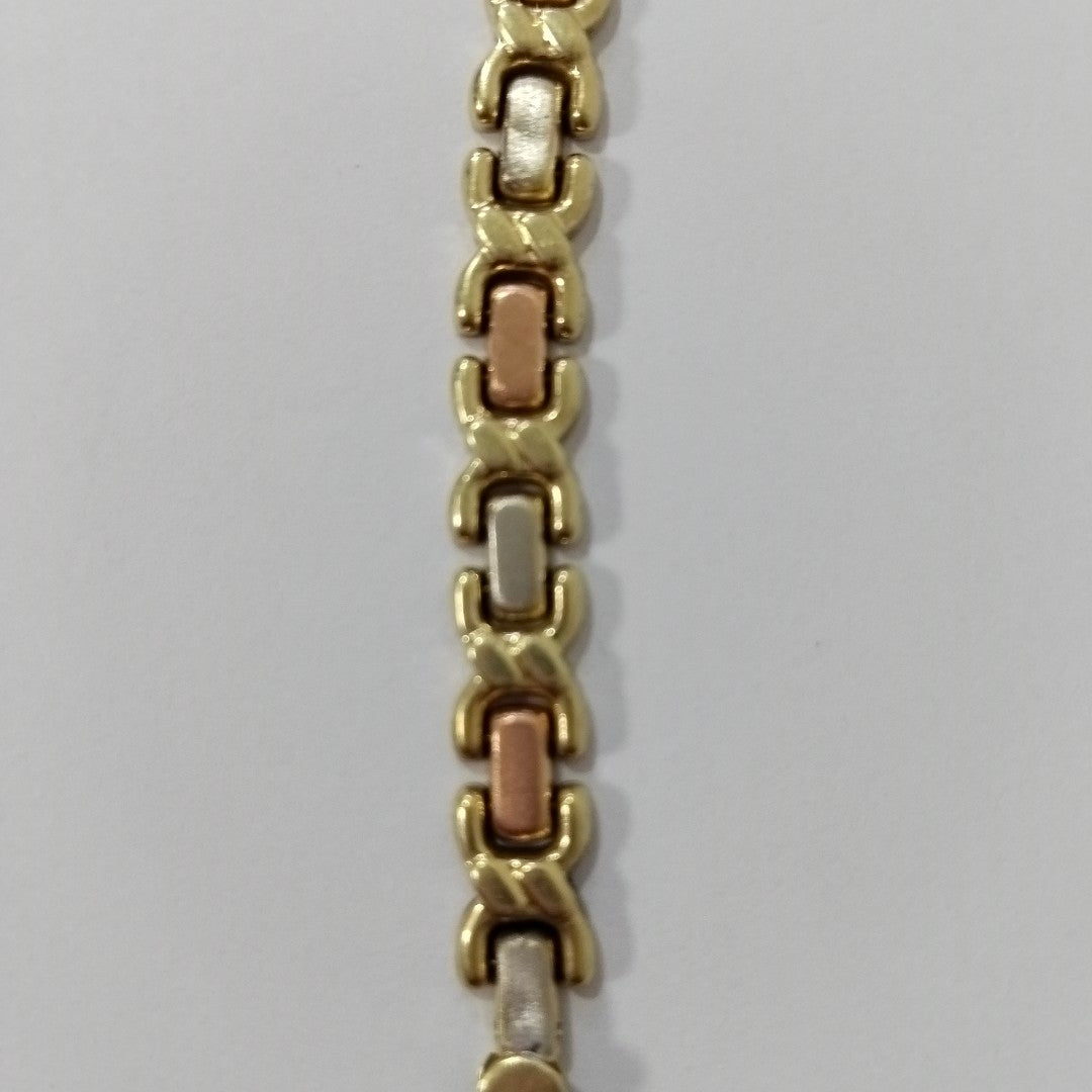 PULSERA ORO, ORO COMBINADO 10 K 6 GRMS (SEMINUEVO)