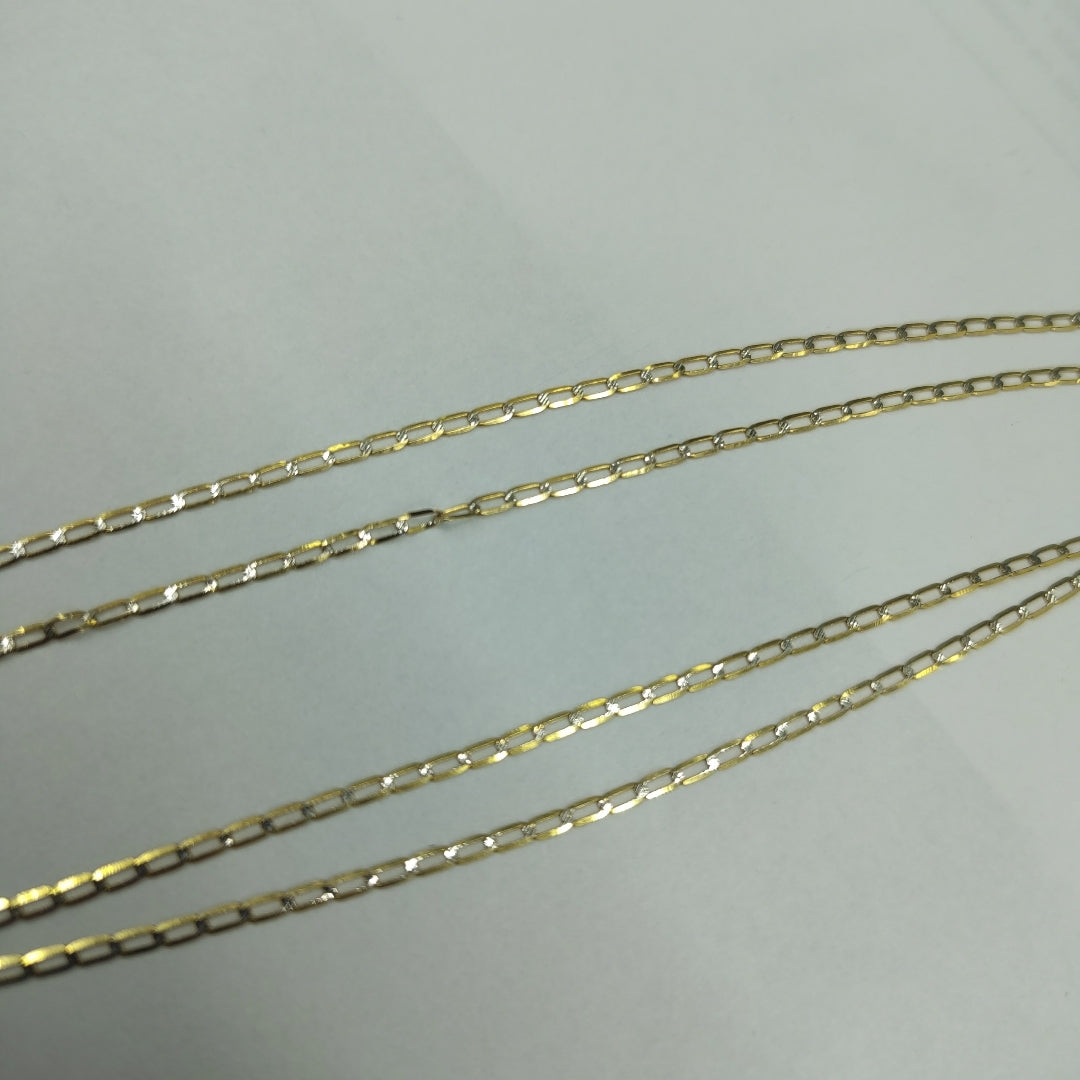 CADENA, MEDALLA RELIGIOSA ORO 14 K 2.1 GRMS (SEMINUEVO)