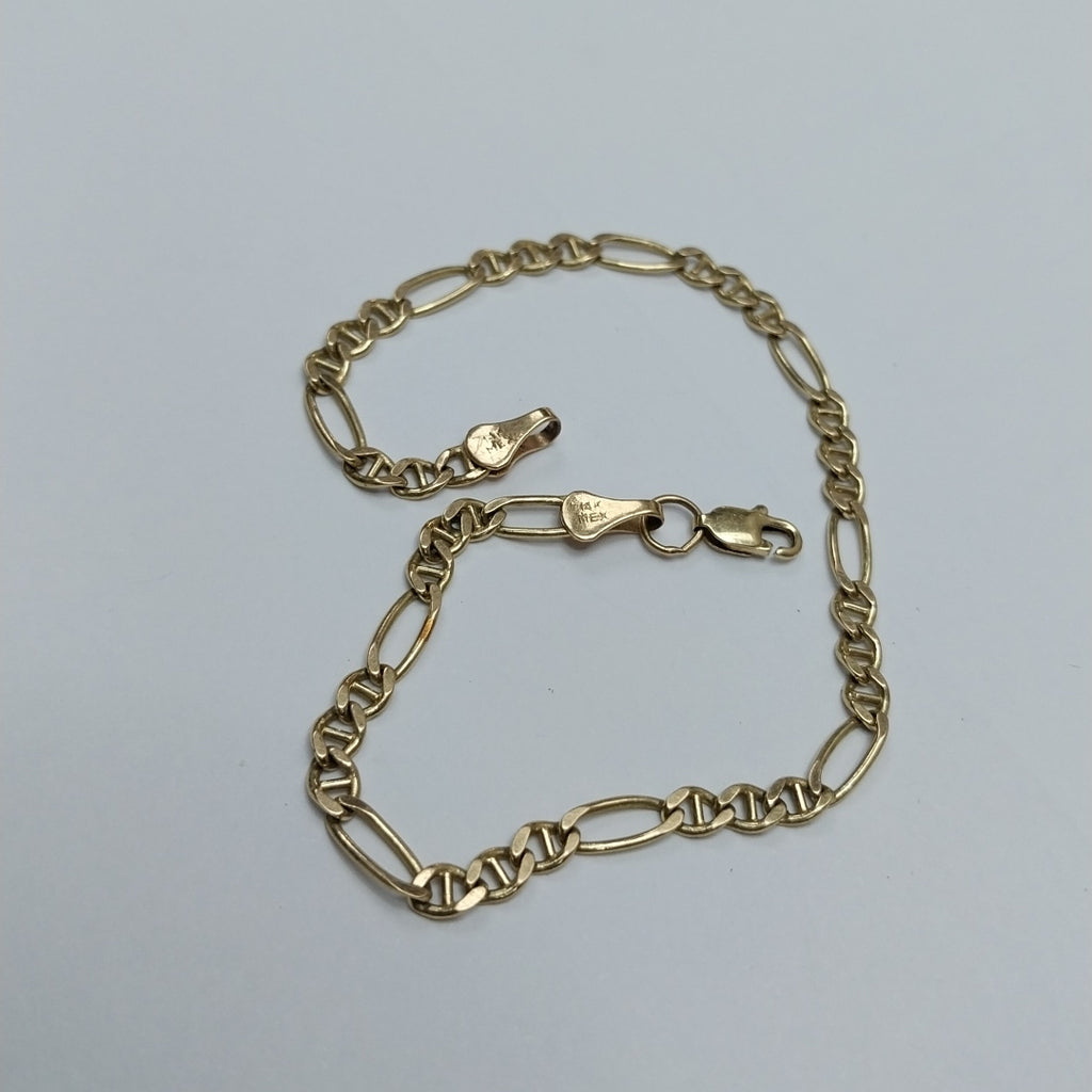 PULSERA ORO 14 K 3.9 GRMS (SEMINUEVO)
