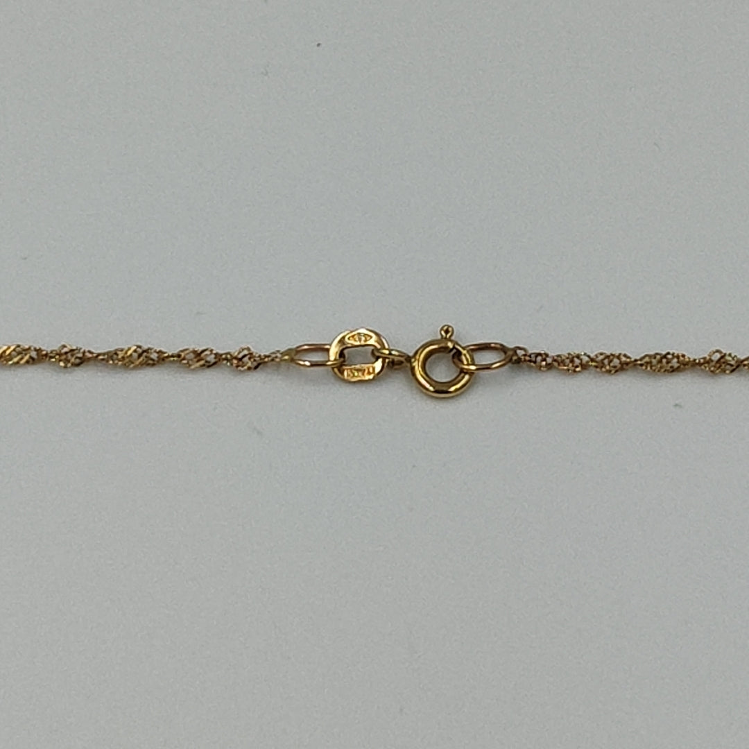 CADENA ORO 14 K 2,00 GRMS (SEMINUEVO)