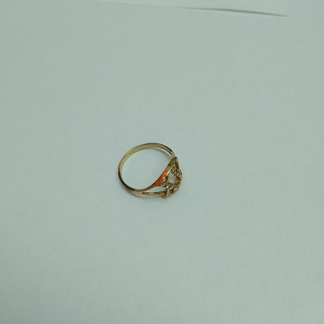 ANILLO CONMEMORATIVO ORO 10 K 1.9 GRMS (SEMINUEVO)