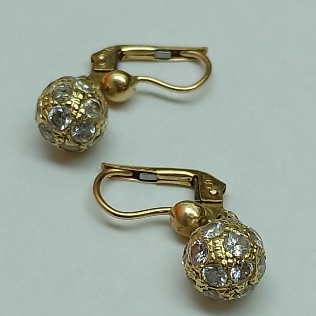 ARETES PAR ORO 14 K 3.8 GRMS (SEMINUEVO)