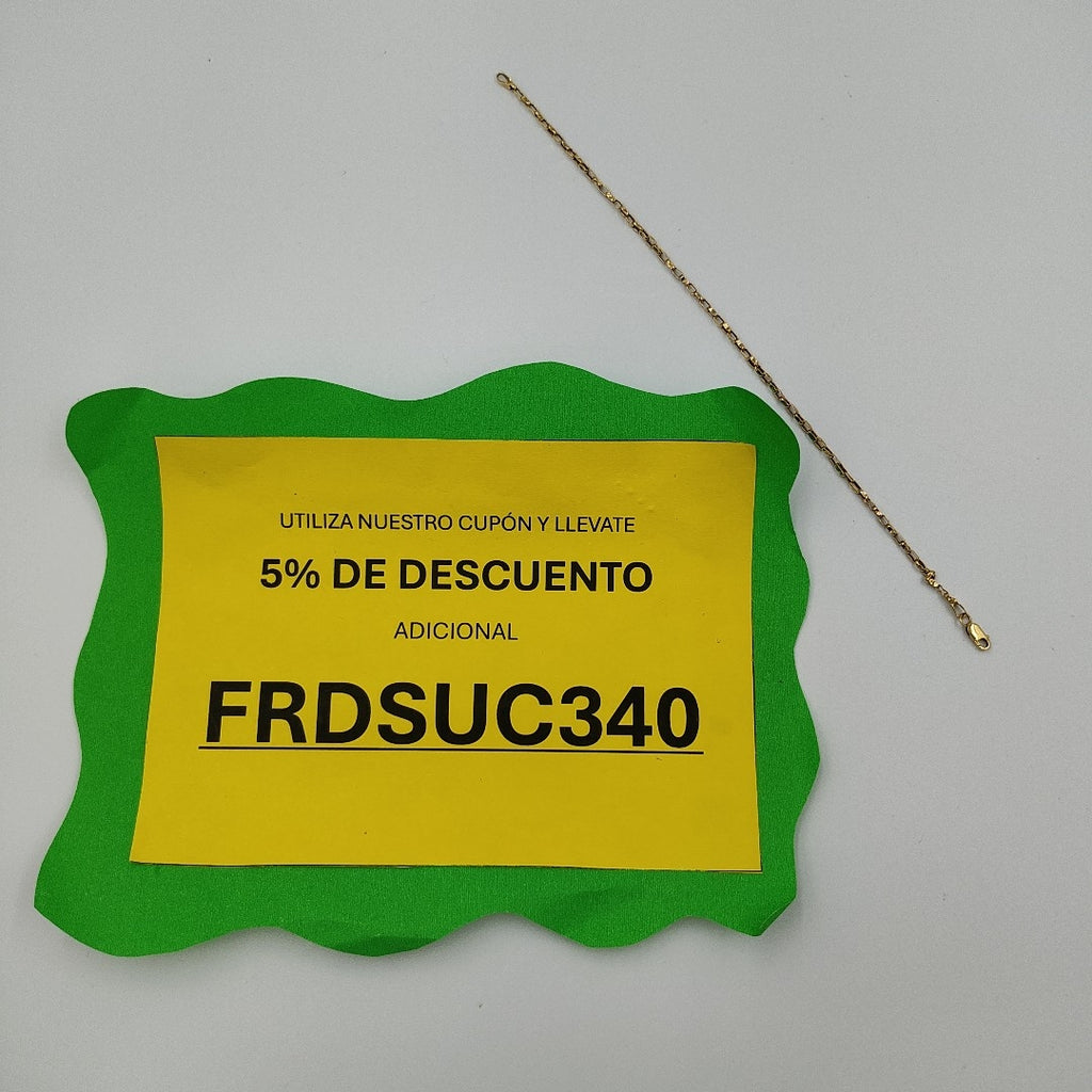 PULSERA ORO 14 K 1,50 GRMS (SEMINUEVO)