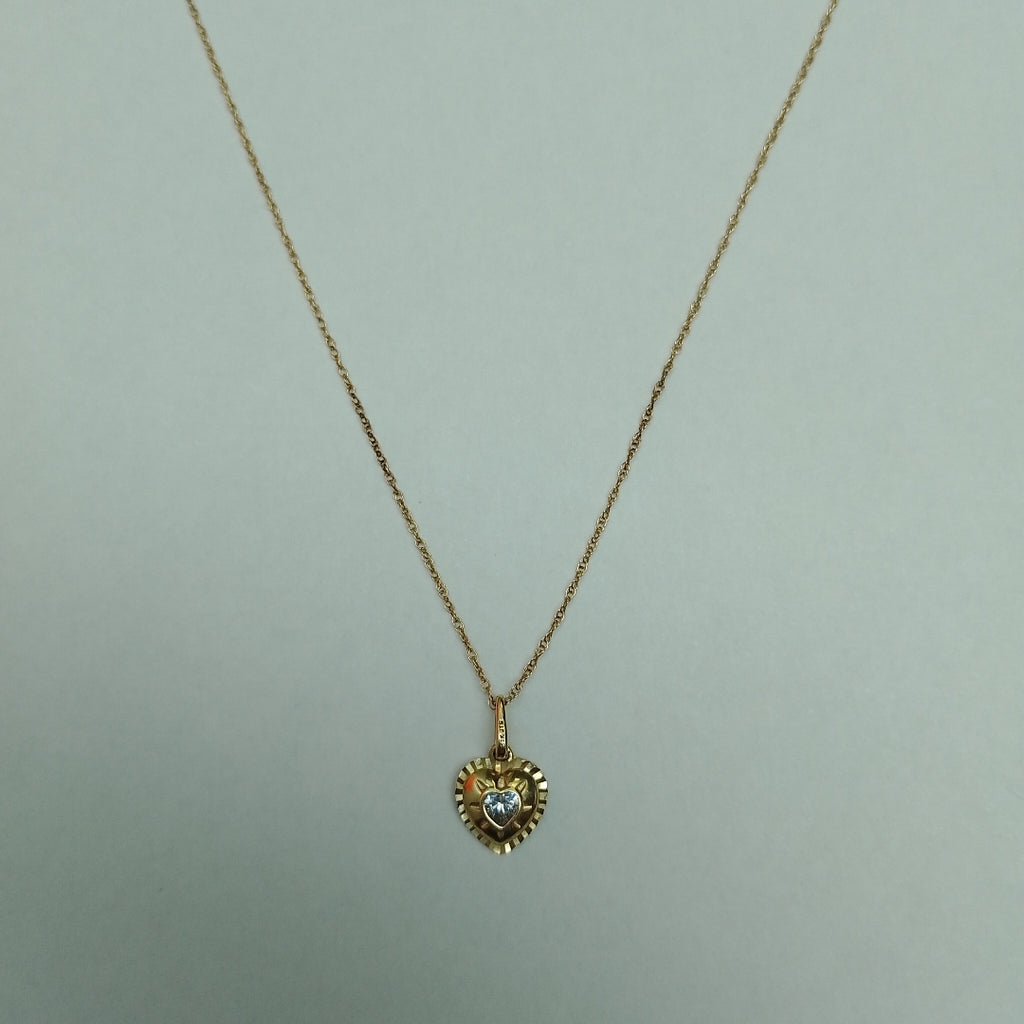 CADENA, DIJE ORO 10 K 0.8 GRMS (SEMINUEVO)