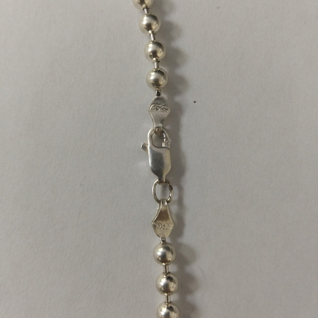 CADENA, DIJE PLATA 26.9 GRMS (SEMINUEVO)
