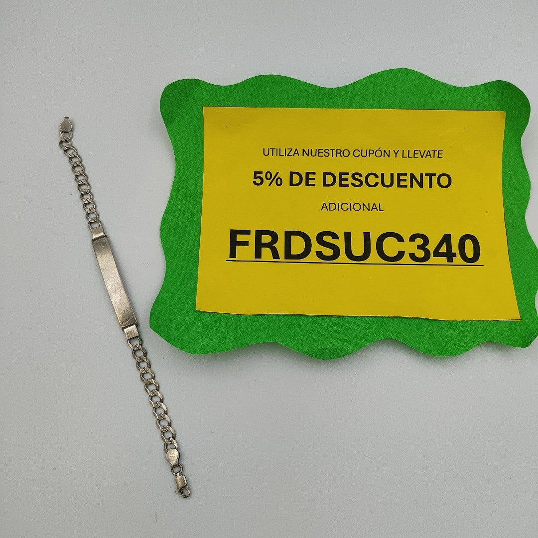 ESCLAVA PLATA 10,80 GRMS (SEMINUEVO)