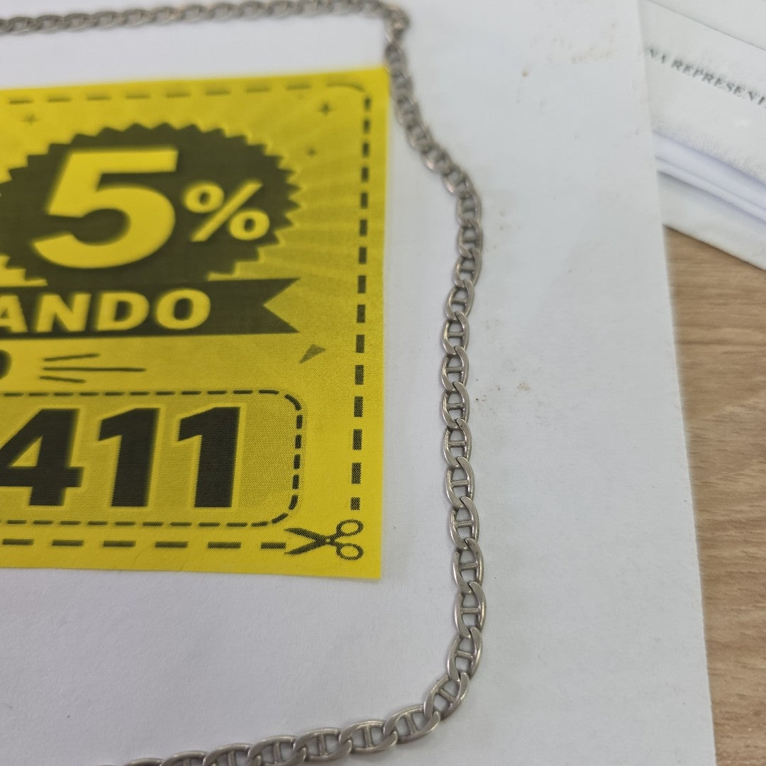 CADENA, CRUCIFIJO PLATA 26.5 GRMS (SEMINUEVO)