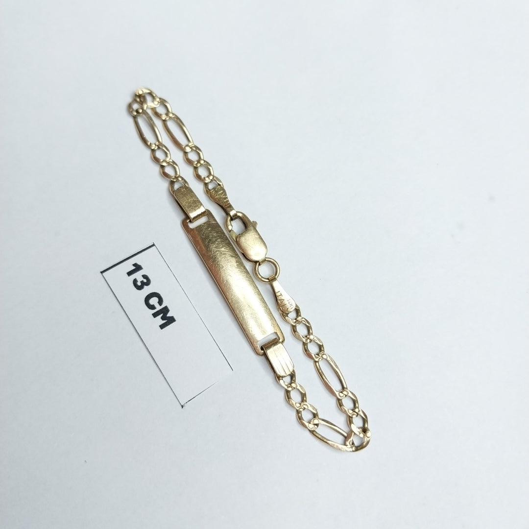 ESCLAVA ORO 14 K 2.9 GRMS (SEMINUEVO)