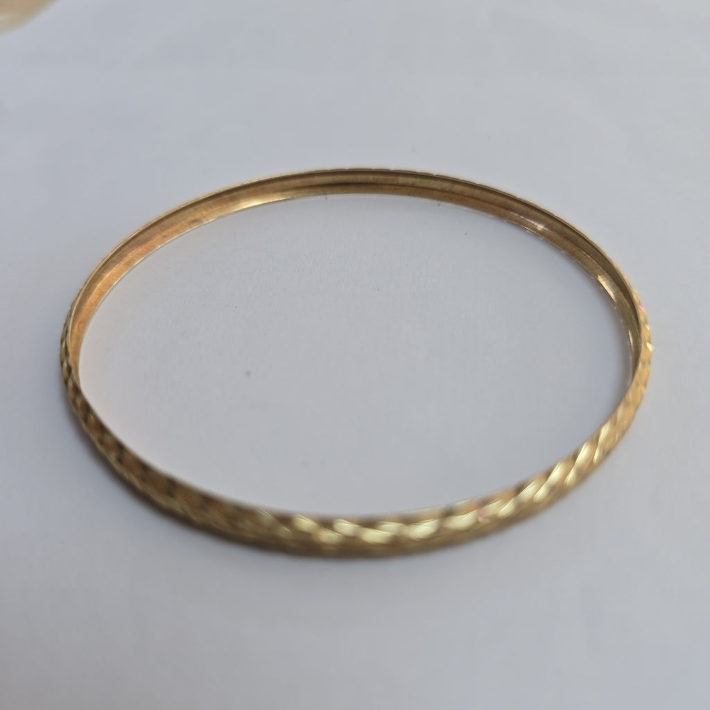 PULSERA RIGIDA ORO 8 K 3,80 GRMS (SEMINUEVO)