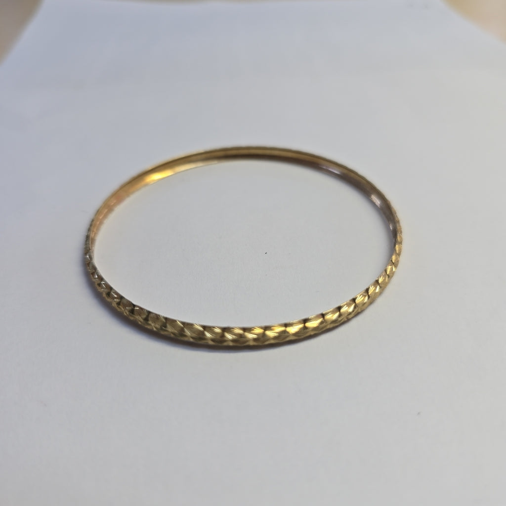 PULSERA RIGIDA ORO 8 K 3,90 GRMS (SEMINUEVO)