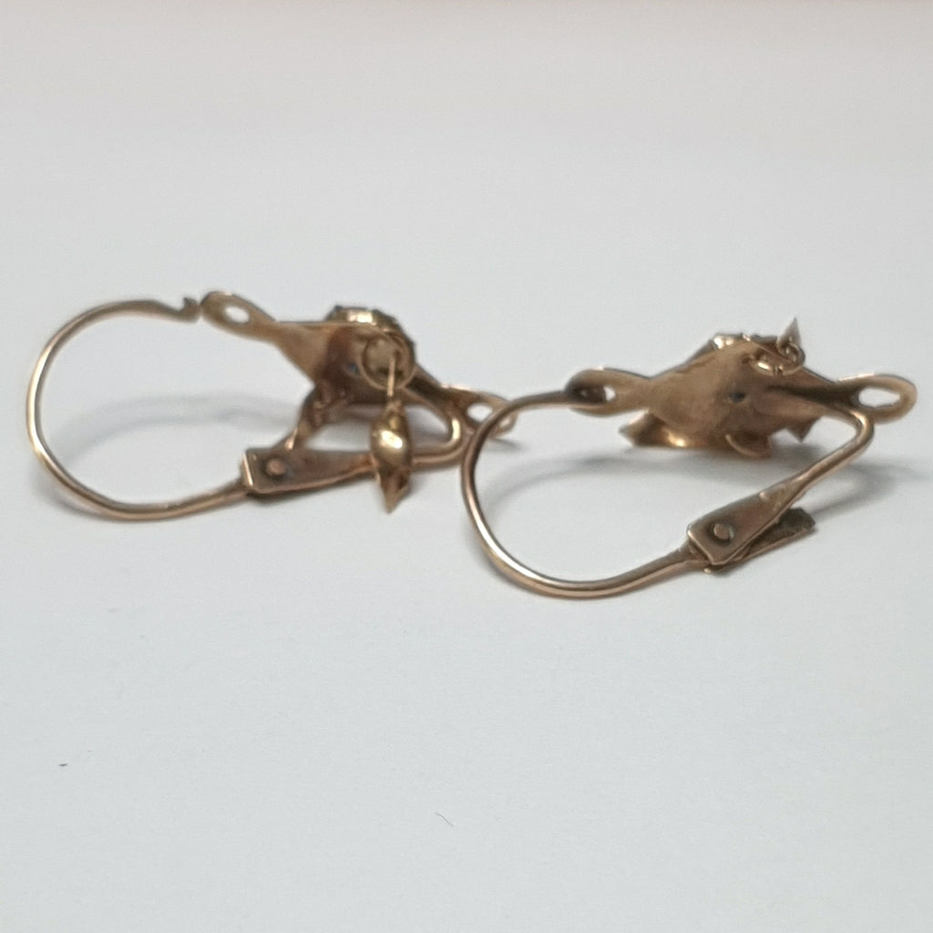 ARETES PAR ORO 8 K 1.7 GRMS (SEMINUEVO)