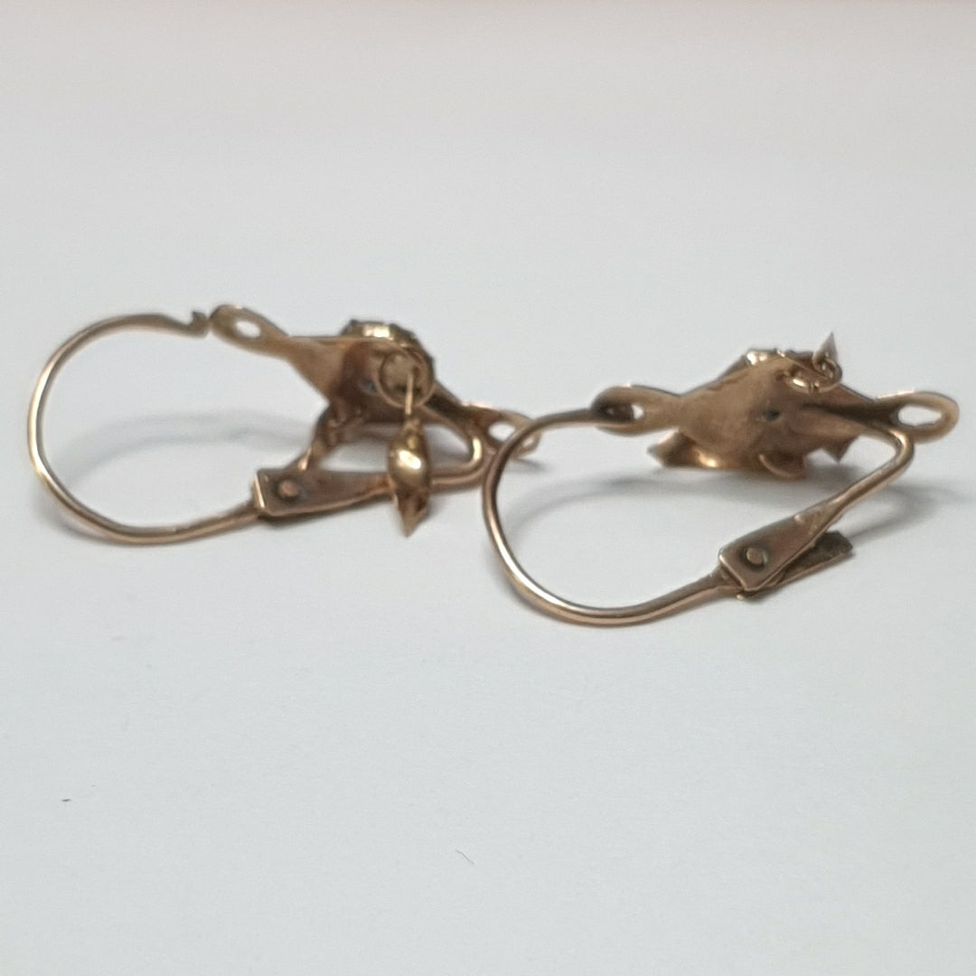 ARETES PAR ORO 8 K 1.7 GRMS (SEMINUEVO)