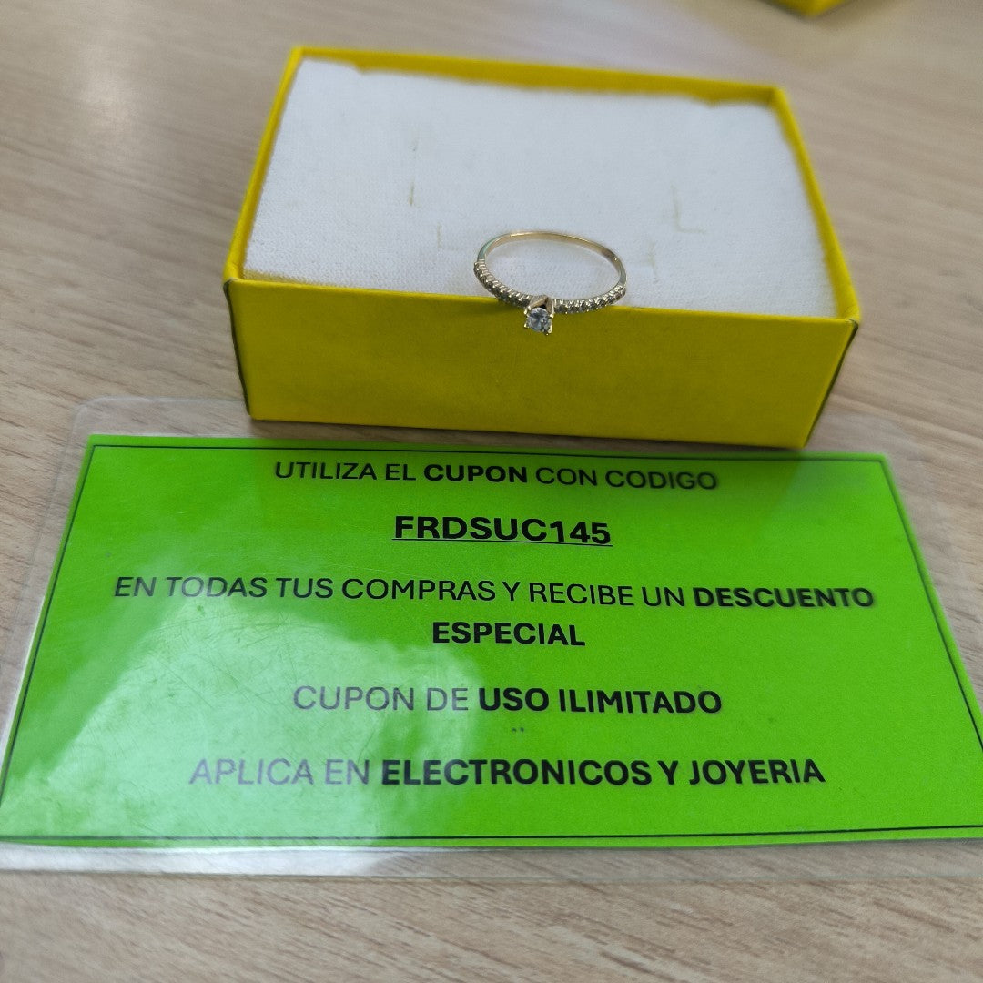ANILLITO ORO 14 K 0.9 GRMS (SEMINUEVO)