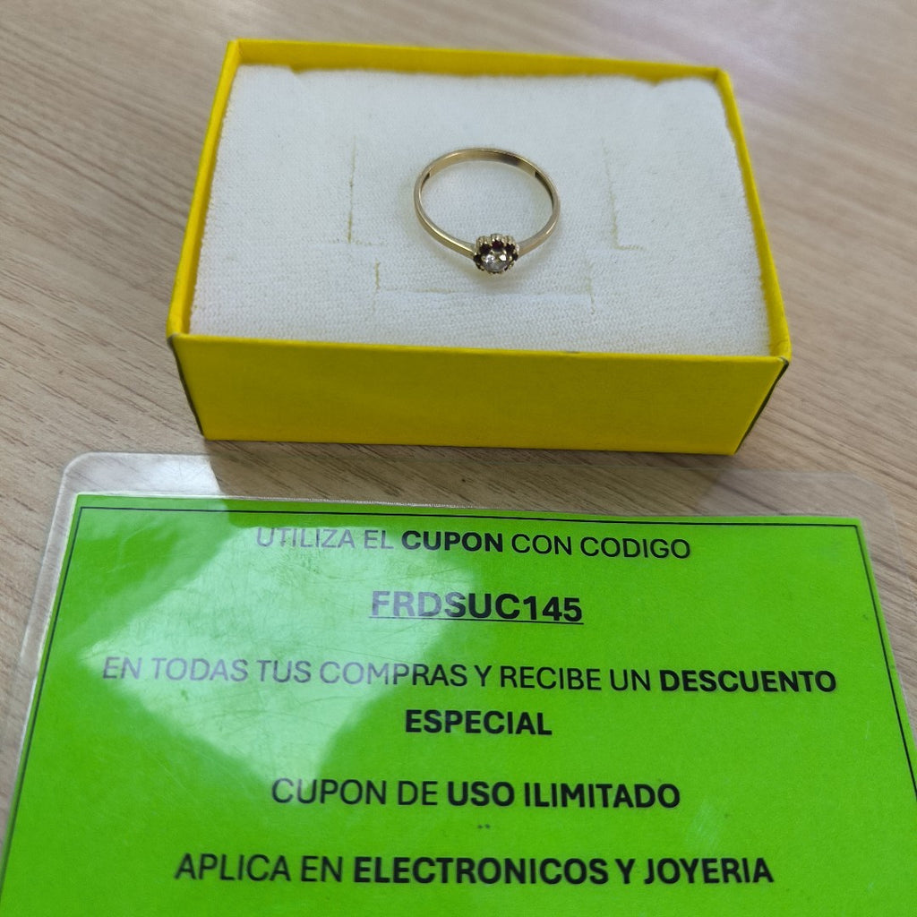 ANILLITO ORO 10 K 1.3 GRMS (SEMINUEVO)