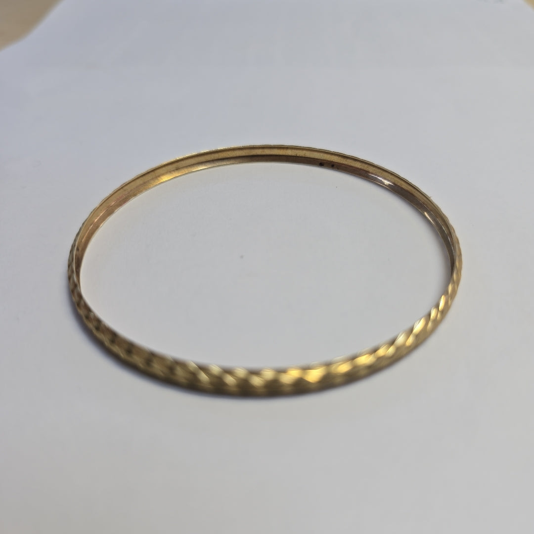 PULSERA RIGIDA ORO 8 K 3,70 GRMS (SEMINUEVO)