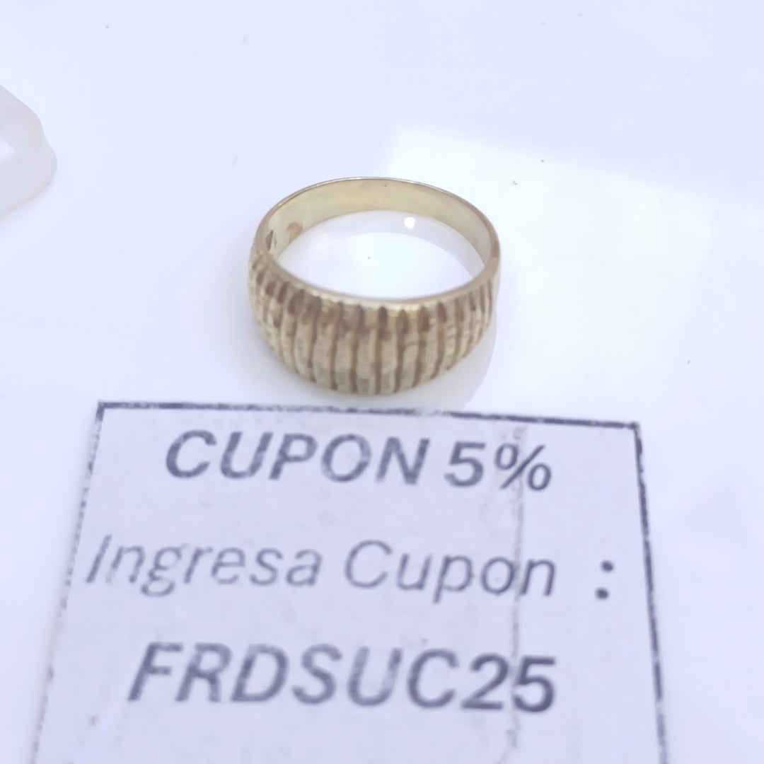 ANILLO ORO 14 K 4 GRMS (SEMINUEVO)
