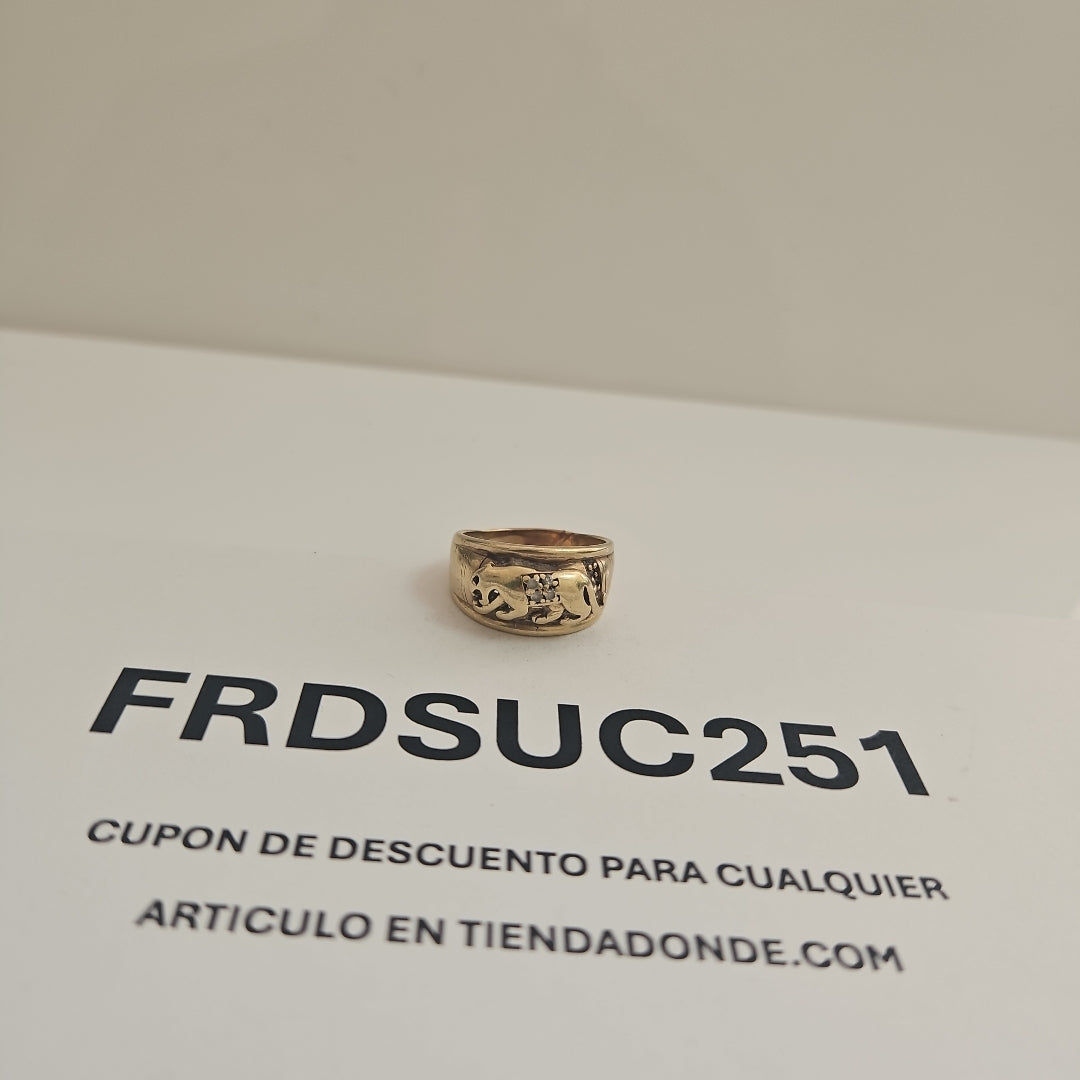 ANILLO ORO 10 K 5,90 GRMS (SEMINUEVO)