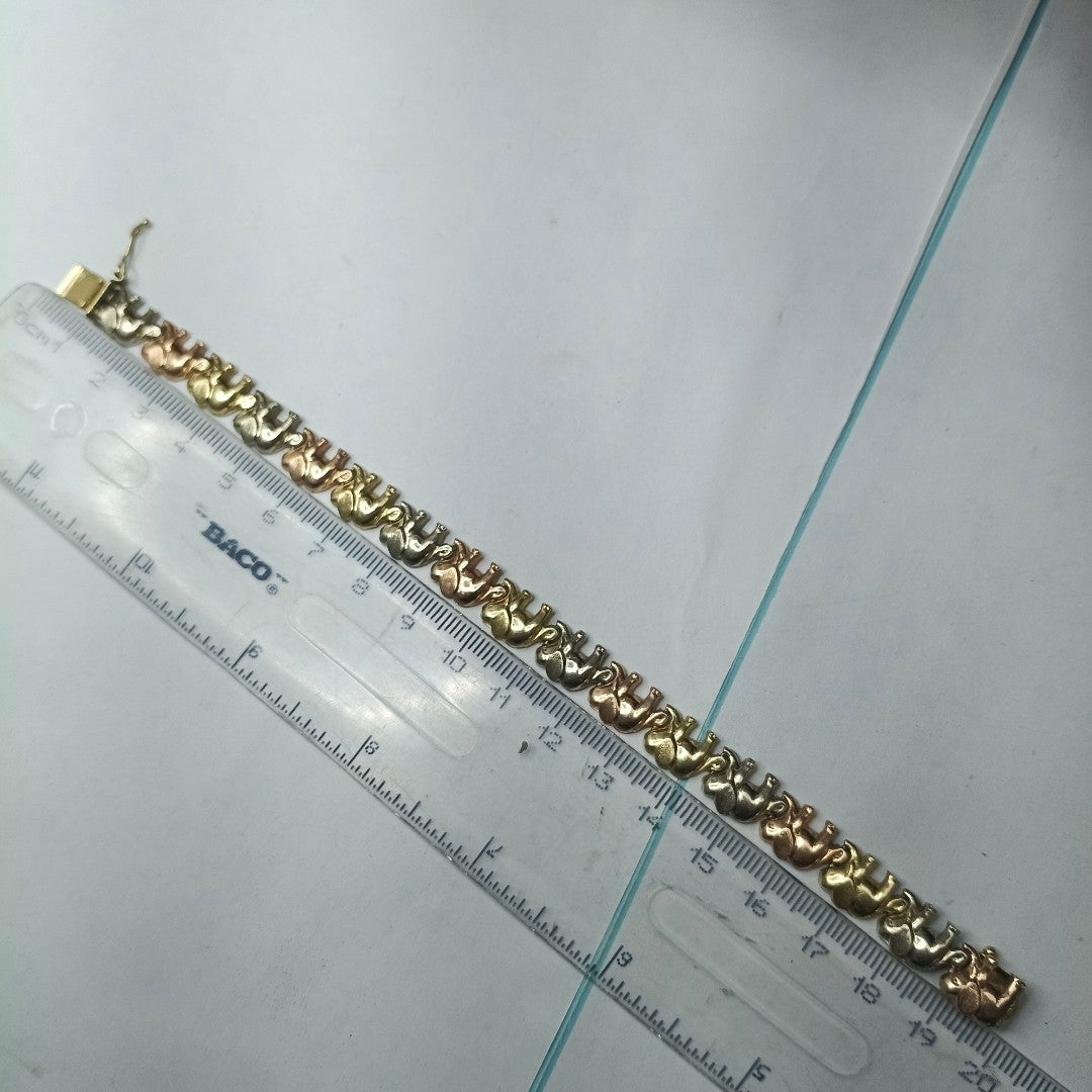 PULSERA ORO 14 K 14,70 GRMS (SEMINUEVO)