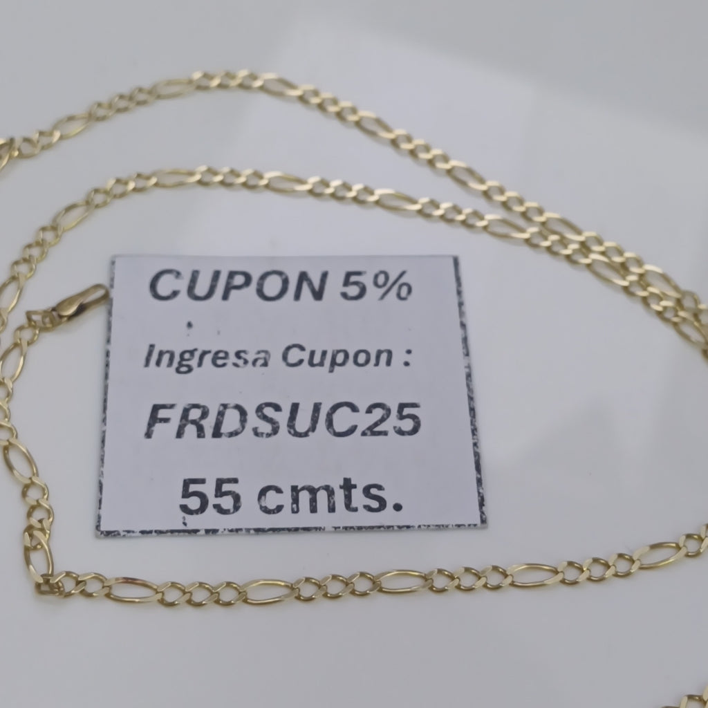 CADENA ORO 14 K 5,00 GRMS (SEMINUEVO)