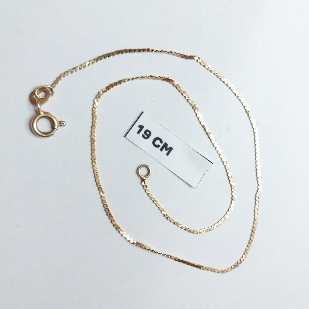 PULSERA ORO 14 K 1.3 GRMS (SEMINUEVO)