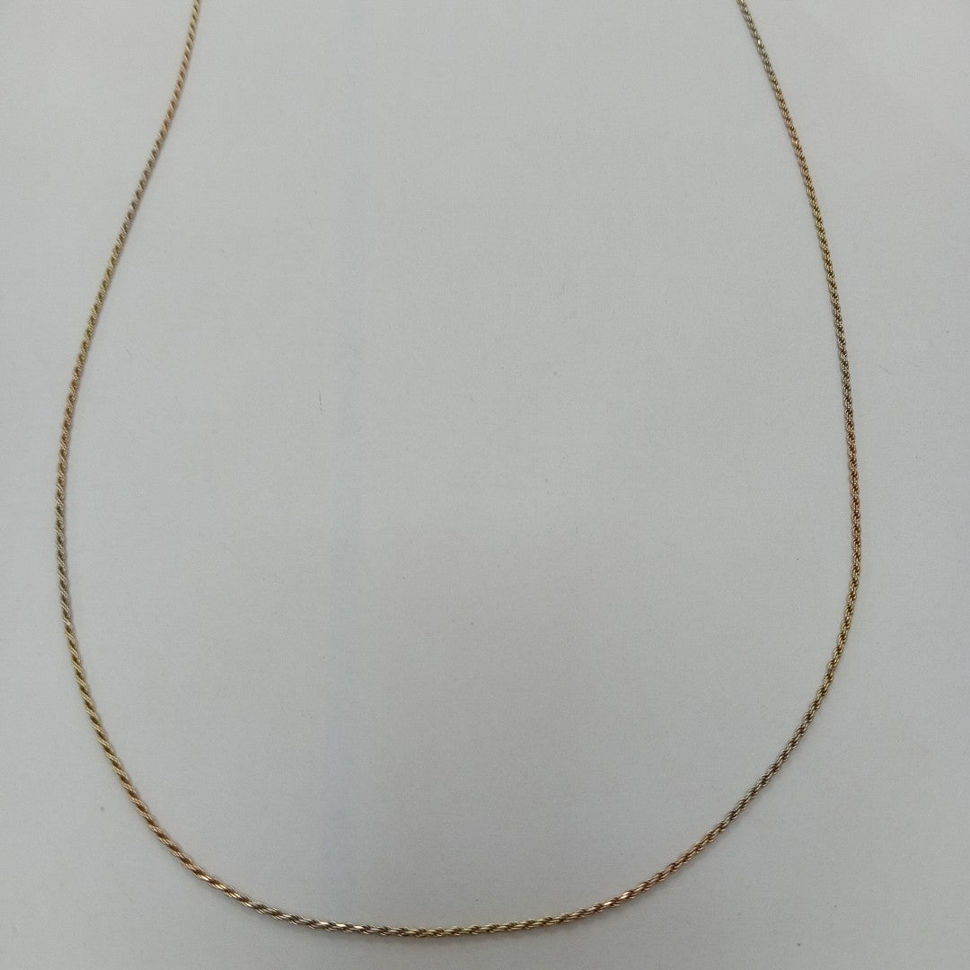 CADENA ORO,ORO COMBINADO 14 K 5,20 GRMS (SEMINUEVO)