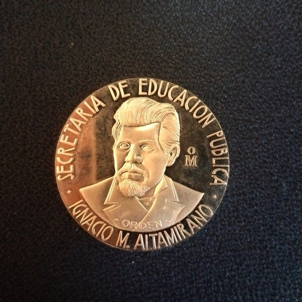 MEDALLA CONMEMORATIVA ORO 21 K 42,00 GRMS (SEMINUEVO)