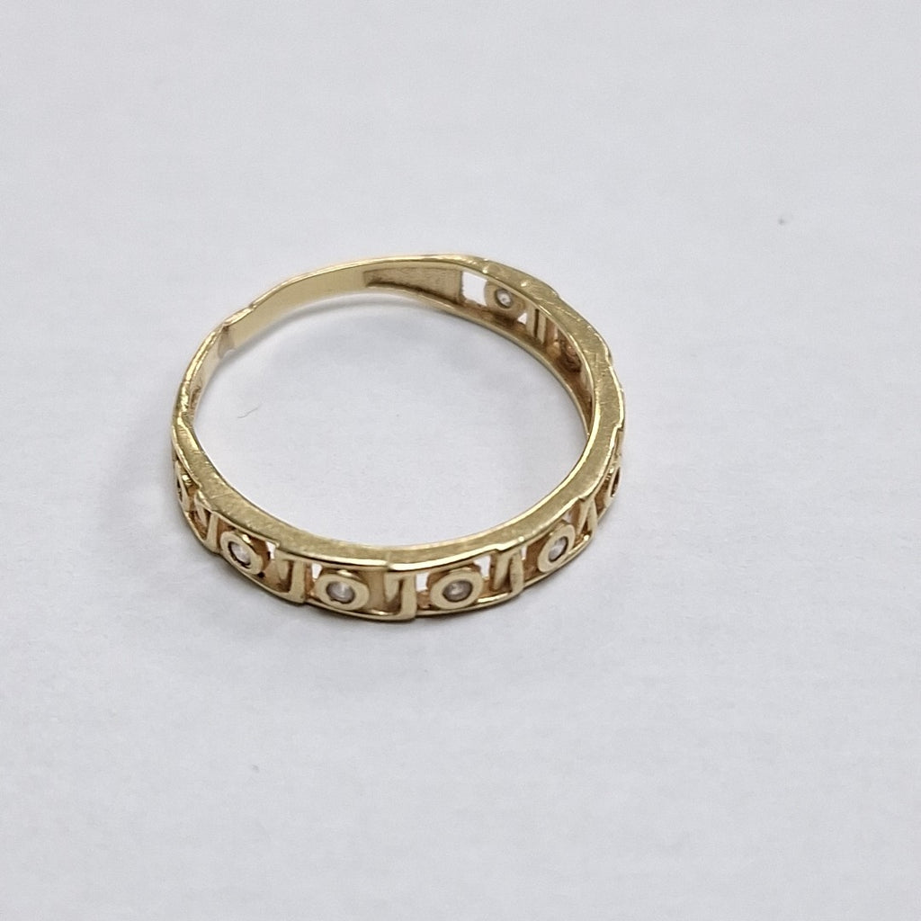 ANILLITO ORO 14 K 1.3 GRMS (SEMINUEVO)