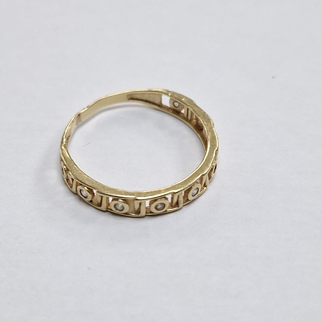 ANILLITO ORO 14 K 1.3 GRMS (SEMINUEVO)