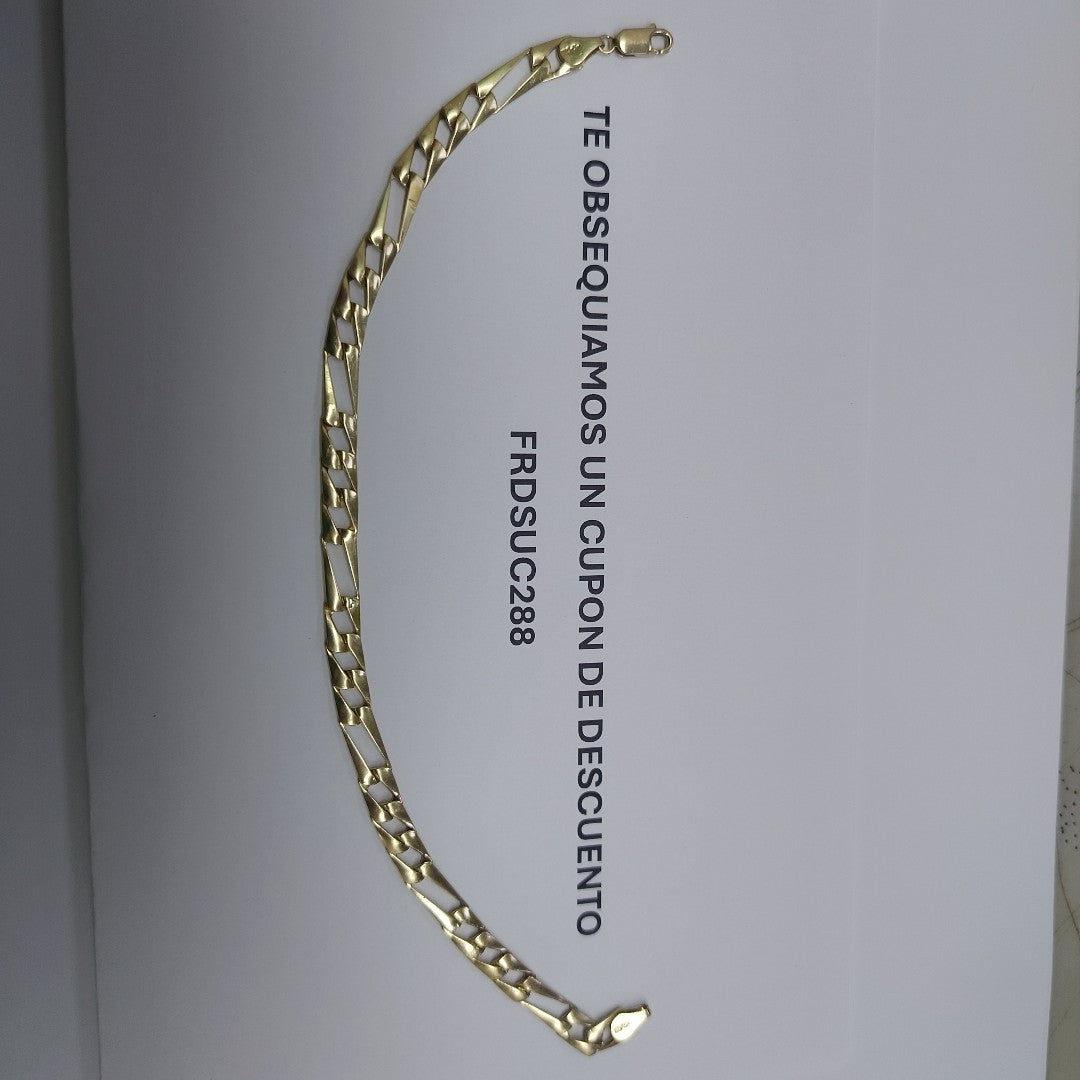PULSERA ORO 14 K 9.5 GRMS (SEMINUEVO)