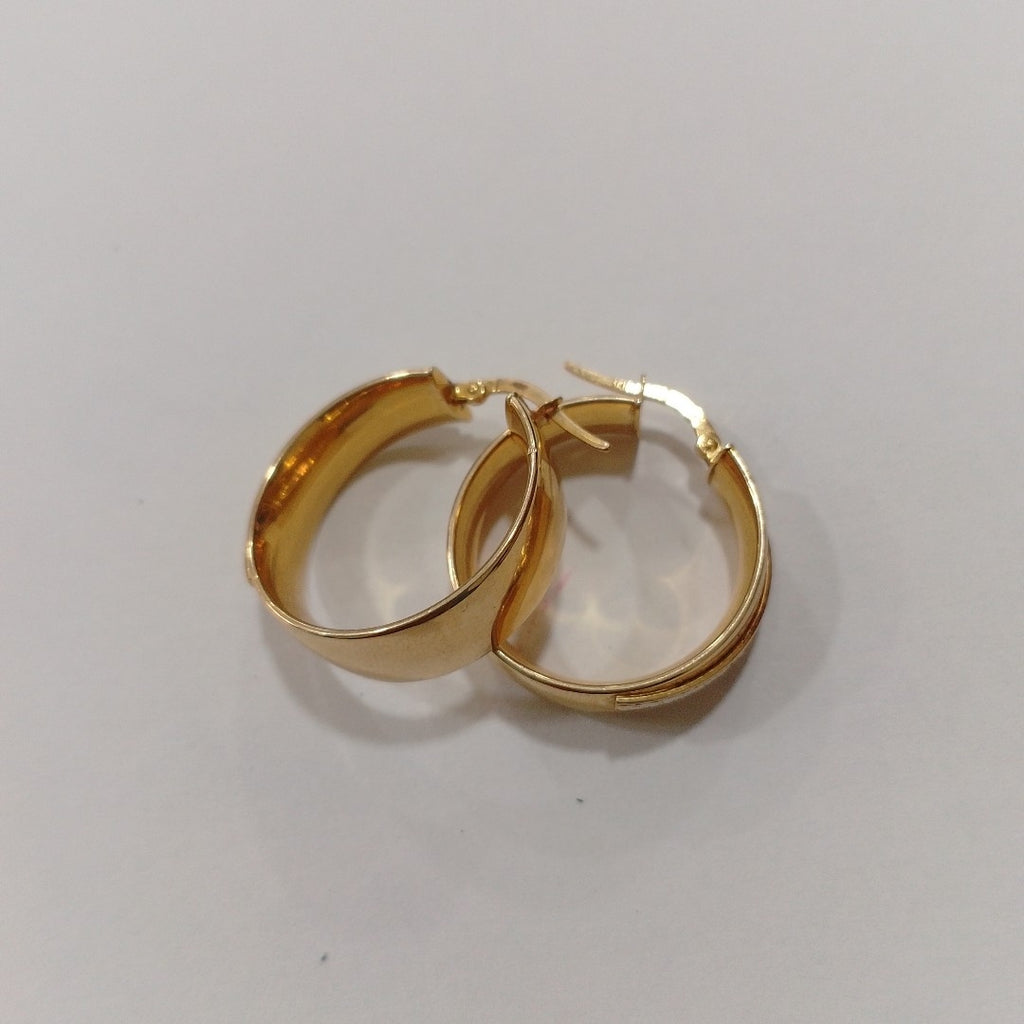 ARRACADAS PAR ORO 14 K 4.4 GRMS (SEMINUEVO)
