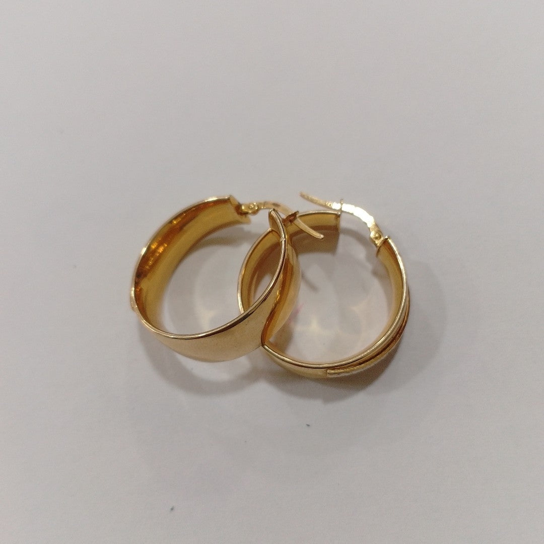 ARRACADAS PAR ORO 14 K 4.4 GRMS (SEMINUEVO)