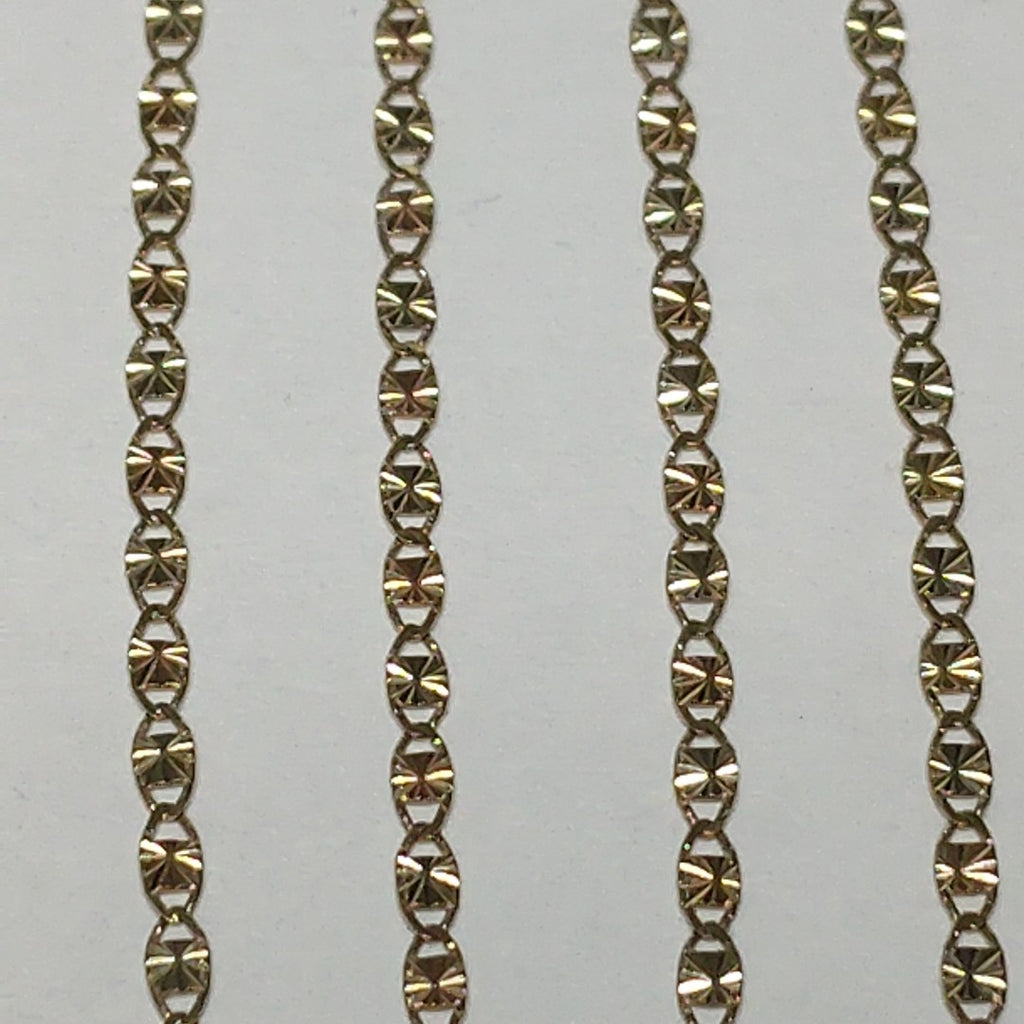 CADENA ORO COMBINADO 10 K 1.6 GRMS (SEMINUEVO)