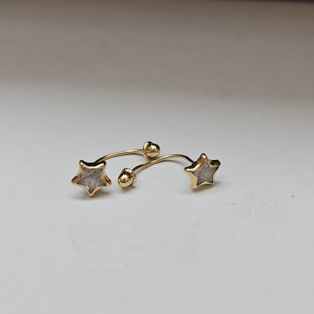 ARETES PAR ORO 10 K 0,60 GRMS (SEMINUEVO)