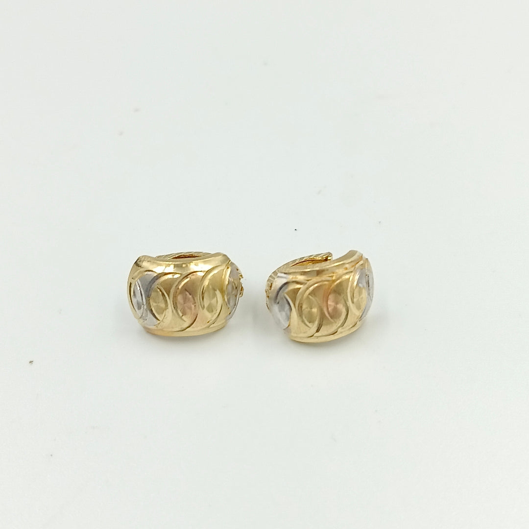 ARETES PAR ORO 14 K 2.6 GRMS (SEMINUEVO)